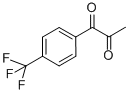 1-(4-(Trifluoromethyl)phenyl)propane-1,2-dione Structure,10557-13-8Structure