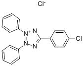 2,3-Diphenyl-5-(4-chlorophenyl)tetrazolium Chloride Structure,10557-51-4Structure