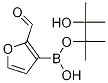 2-Formylfuran-3-boronic acid pinacol ester Structure,1055881-23-6Structure