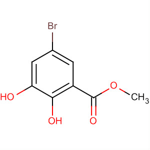 5-Bromo-2,3-dihydroxybenzoic acid methyl ester Structure,105603-49-4Structure