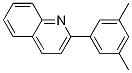 2-(3,5-Dimethylphenyl)quinoline Structure,1056451-44-5Structure