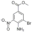 Methyl 4-amino-3-bromo-5-nitrobenzoate Structure,105655-17-2Structure