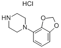 1-(Benzo[d][1,3]dioxol-4-yl)piperazinehydrochloride Structure,105684-23-9Structure