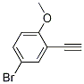 4-Bromo-2-ethynyl-1-methoxybenzene Structure,1057669-94-9Structure