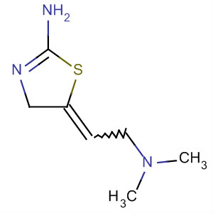 5-[2-(Dimethylamino)ethylidene]-4,5-dihydro-2-thiazolamine Structure,105774-00-3Structure