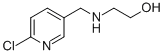 2-[(6-Chloro-pyridin-3-ylmethyl)-amino]-ethanol Structure,105827-84-7Structure