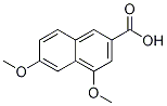 4,6-Dimethoxy-2-naphthalenecarboxylic acid Structure,105901-89-1Structure