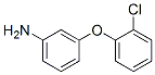 3-(2-Chloro-phenoxy)-phenylamine Structure,105945-25-3Structure