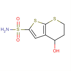 5,6-Dihydro-4-hydroxy-4h-thieno[2,3-b]thiopyran-2-sulfonamide Structure,105951-34-6Structure