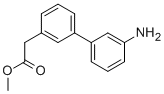 (3-Amino-biphenyl-3-yl)-acetic acid methyl ester Structure,1059678-65-7Structure