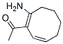 Ethanone, 1-(2-amino-1,7-cyclooctadien-1-yl)-(9ci) Structure,105983-28-6Structure