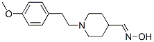 1-(2-(4-Methoxyphenyl)ethyl)piperidine-4-ketoxime Structure,106011-12-5Structure