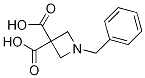 1-Benzylazetidine-3,3-dicarboxylic acid Structure,106014-87-3Structure