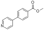 Methyl 4-(4-pyridinyl)benzoate Structure,106047-17-0Structure