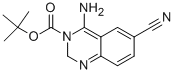 4-Amino-6-cyano-3(2H)-quinazolinecarboxylic acid-1,1-dimethylethyl ester Structure,1060795-16-5Structure