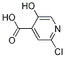 2-Chloro-5-hydroxyisonicotinic acid Structure,1060804-57-0Structure