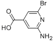 2-Amino-6-bromo-4-pyridinecarboxylic acid Structure,1060811-29-1Structure