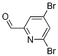 4,6-Dibromopicolinaldehyde Structure,1060815-81-7Structure