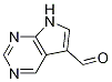 7H-pyrrolo[2,3-d]pyrimidine-5-carboxaldehyde Structure,1060815-89-5Structure