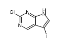 2-Chloro-5-iodo-7H-pyrrolo[2,3-d]pyrimidine Structure,1060815-90-8Structure