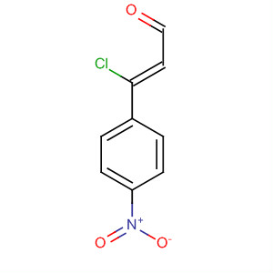 (Z)-3-chloro-3-(4-nitrophenyl)acrylaldehyde Structure,106098-23-1Structure