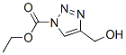 1H-1,2,3-triazole-1-carboxylic acid, 4-(hydroxymethyl)-, ethyl ester Structure,106134-75-2Structure