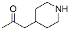 2-Propanone, 1-(4-piperidinyl)-(9ci) Structure,106140-41-4Structure