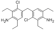 Bis(4-amino-2-chloro-3,5-diethylphenyl)methane Structure,106246-33-7Structure