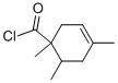 3-Cyclohexene-1-carbonyl chloride, 1,4,6-trimethyl-(9ci) Structure,106265-57-0Structure