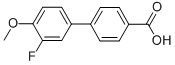 3-Fluoro-4-methoxylbiphenyl-4-carboxylicacid Structure,106291-25-2Structure