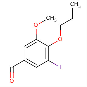 3-Iodo-5-methoxy-4-propoxybenzaldehyde Structure,106331-89-9Structure