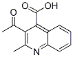 3-Acetyl-2-methyl-quinoline-4-carboxylic acid Structure,106380-95-4Structure