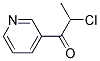 1-Propanone, 2-chloro-1-(3-pyridinyl)-(9ci) Structure,106430-50-6Structure