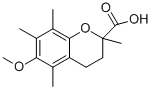 6-Methoxy-2,5,7,8-tetramethyl-chroman-2-carboxylic acid Structure,106461-96-5Structure