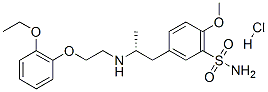 5-(2-{[2-(2-乙氧基苯氧基)乙基]氨基}丙基)-2-甲氧基苯磺酰胺鹽酸鹽(1:1)結(jié)構(gòu)式_106463-19-8結(jié)構(gòu)式