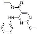 Ethyl 2-(methylthio)-4-(phenylamino)pyrimidine-5-carboxylate Structure,106475-47-2Structure