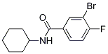 N-cyclohexyl-3-bromo-4-fluorobenzamide Structure,1065074-00-1Structure