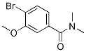 N,n-dimethyl4-bromo-3-methoxybenzamide Structure,1065074-12-5Structure