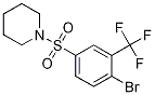 1-(4-Bromo-3-trifluoromethylphenylsulfonyl)piperidine Structure,1065074-37-4Structure