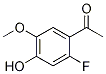 1-(2-Fluoro-4-hydroxy-5-methoxyphenyl)ethanone Structure,1065076-49-4Structure