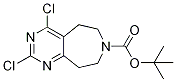 Tert-butyl2,4-dichloro-5,6,8,9-tetrahydropyrimido[4,5-d]azepine-7-carboxylate Structure,1065114-27-3Structure