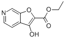 Ethyl 3-hydroxyfuro[2,3-c]pyridine-2-carboxylate Structure,106531-50-4Structure