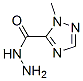 1H-1,2,4-triazole-5-carboxylicacid,1-methyl-,hydrazide(9ci) Structure,106535-36-8Structure