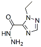 1H-1,2,4-triazole-5-carboxylicacid,1-ethyl-,hydrazide(9ci) Structure,106535-39-1Structure