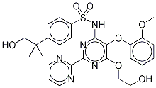 Hydroxy bosentan-d4 Structure,1065472-91-4Structure