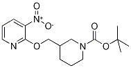 3-(3-Nitro-pyridin-2-yloxymethyl)-piperidine-1-carboxylic acid tert-butyl ester Structure,1065484-08-3Structure