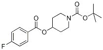 4-(4-Fluoro-benzoyloxy)-piperidine-1-carboxylic acid tert-butyl ester Structure,1065484-34-5Structure