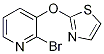 2-Bromo-3-(thiazol-2-yloxy)-pyridine Structure,1065484-74-3Structure