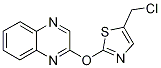 2-(5-Chloromethyl-thiazol-2-yloxy)-quinoxaline Structure,1065484-78-7Structure