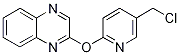 2-(5-Chloromethyl-pyridin-2-yloxy)-quinoxaline Structure,1065484-79-8Structure